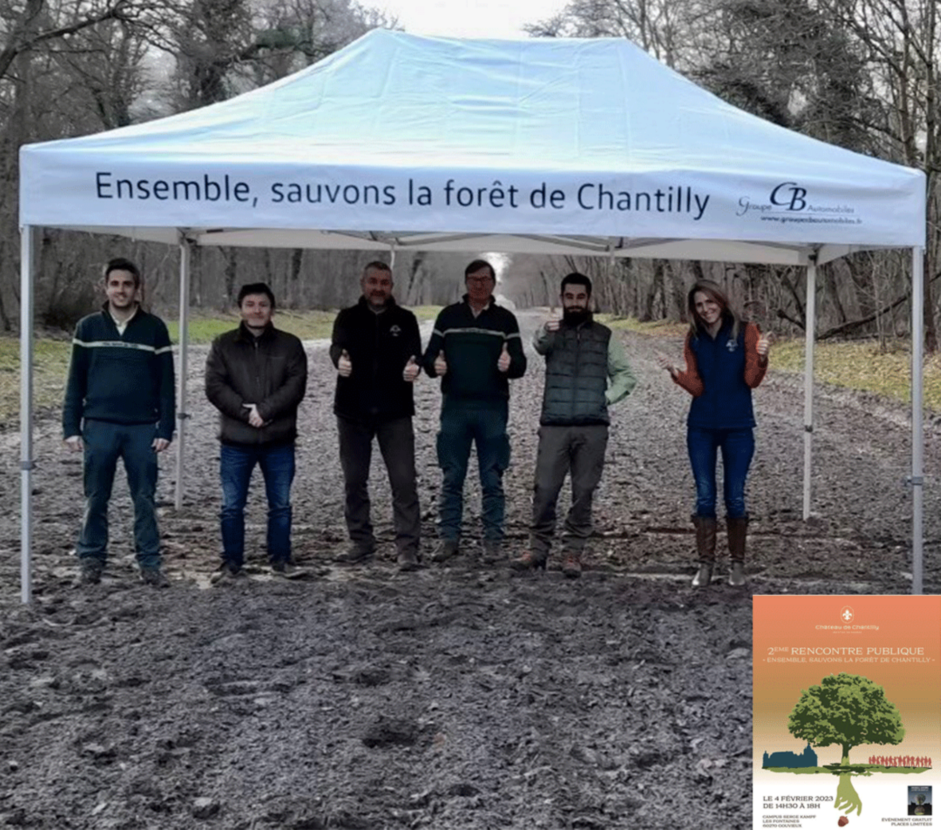 Ensemble sauvons la forêt de Chantilly - réunion publique