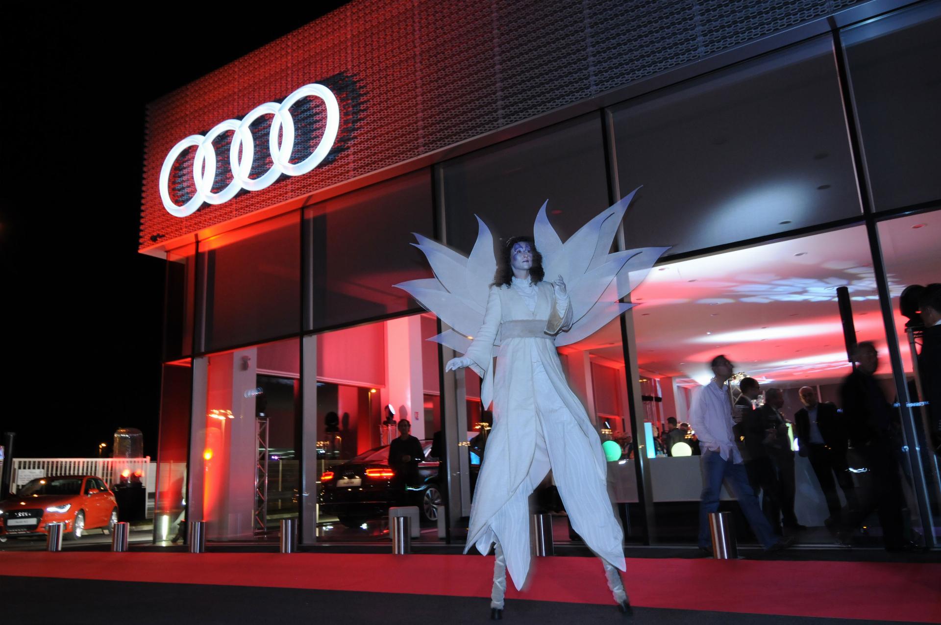 Inauguration du showroom Audi le 5 octobre 2012