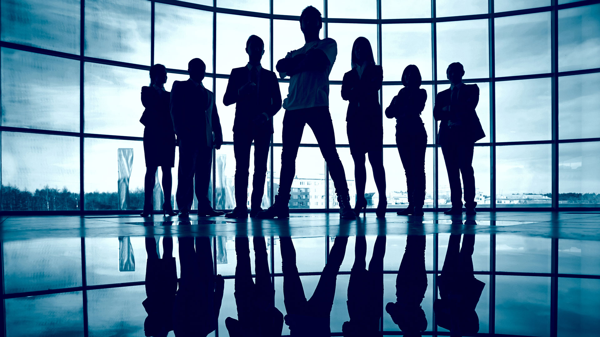 Un groupe familial Ensemble de conseillers